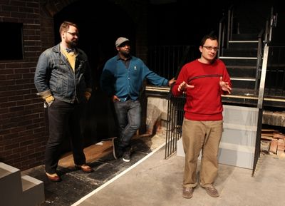 Eric Hoff (Director), Ike Holter (Playwright) & Dan Lipton (Music)  Photo