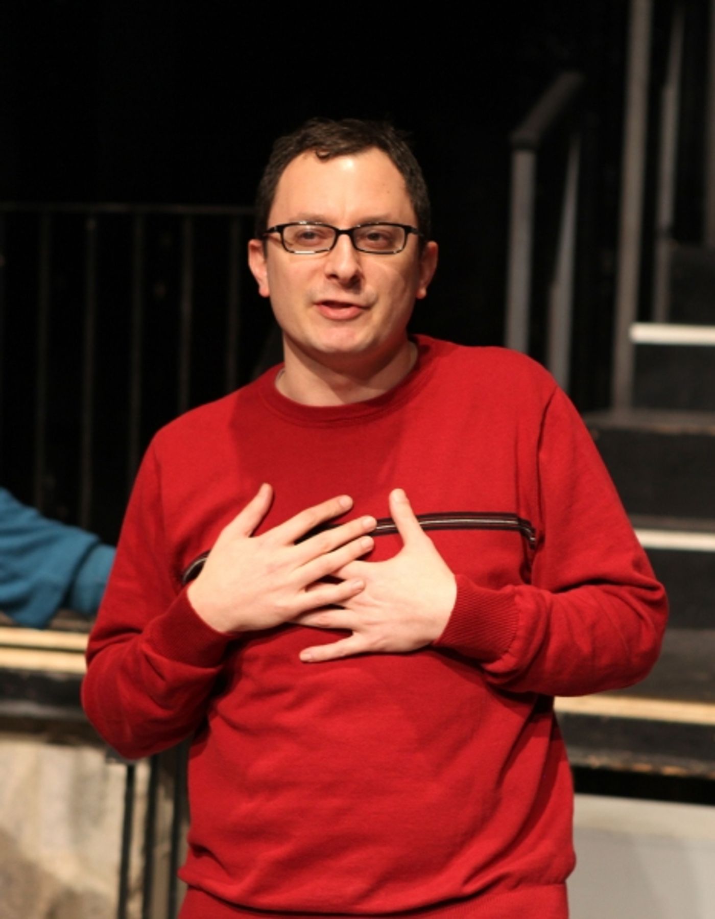 Photo Coverage: HIT THE WALL Company Meets the Press!  Image