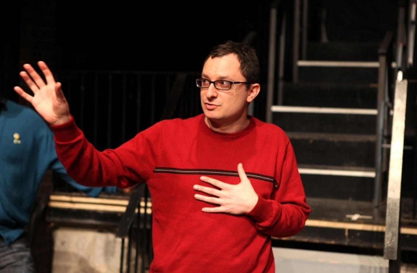 Photo Coverage: HIT THE WALL Company Meets the Press!  Image