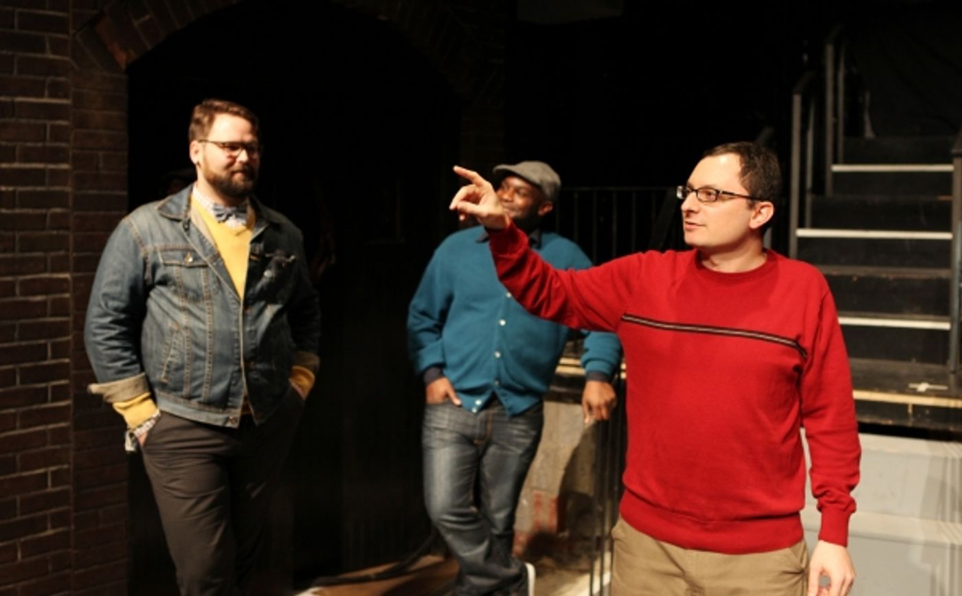 Photo Coverage: HIT THE WALL Company Meets the Press!  Image