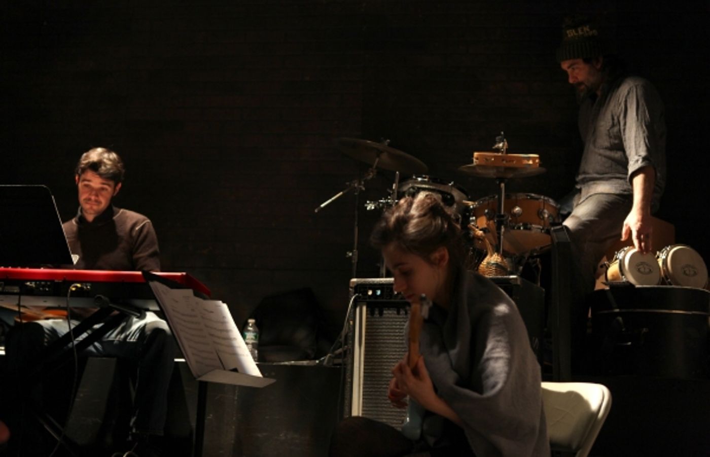 Photo Coverage: HIT THE WALL Company Meets the Press!  Image