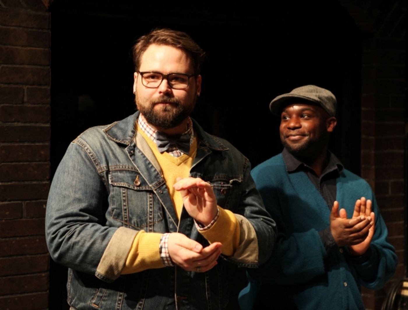 Photo Coverage: HIT THE WALL Company Meets the Press!  Image