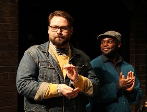Eric Hoff (Director), Ike Holter (Playwright)  Photo