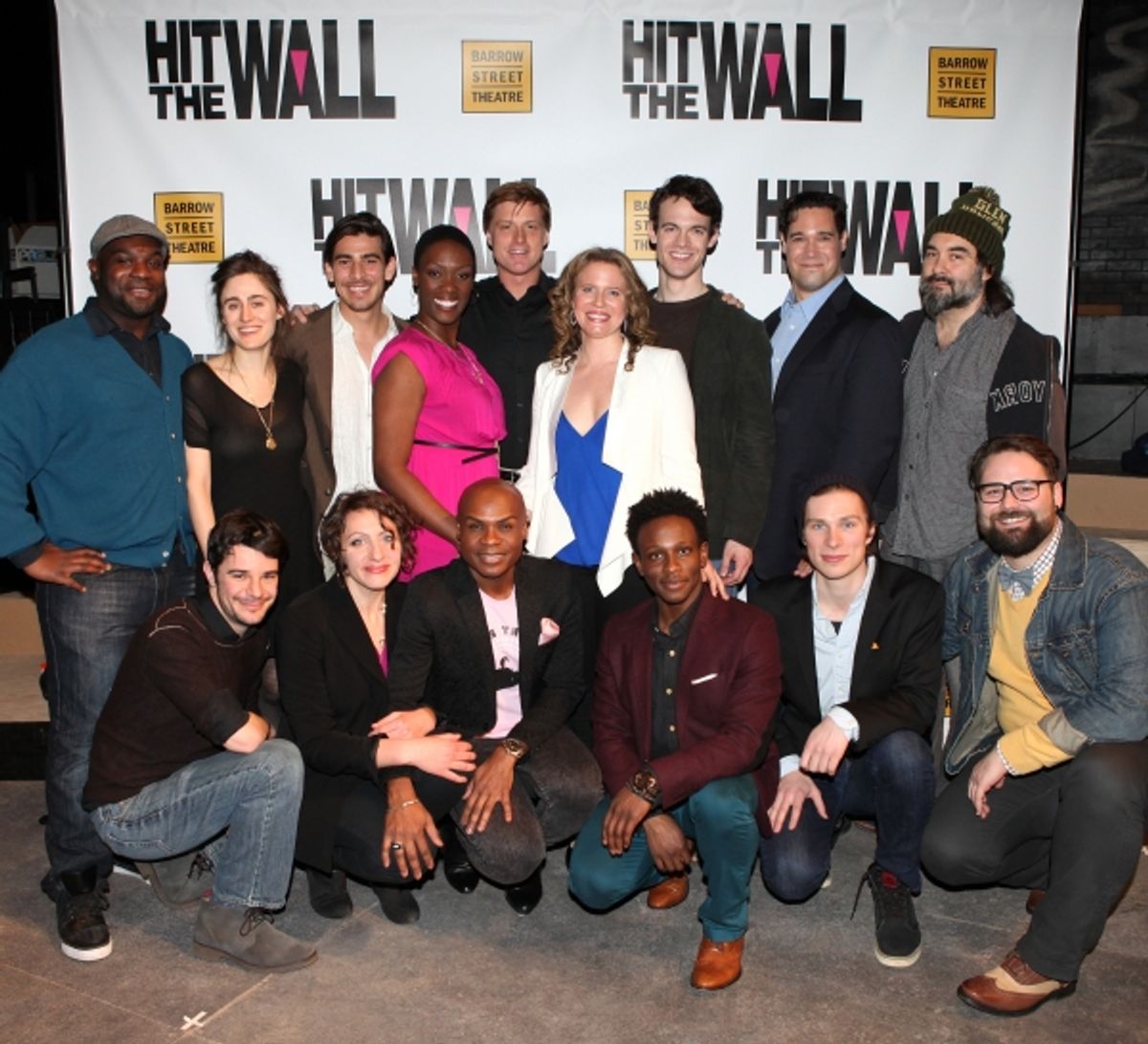 first row: Jonathan Mastro, Rania Salem Manganaro, Nathan Lee Graham, Gregory Haney, Nick Bailey & Eric Hoff second row: Ike Holter, Indigo Street, Arturo Soria, Carolyn Michelle Smith, Sean Allan Krill, Jessica Dickey, Ben Diskant, Matthew Greer & Ray Ri at 