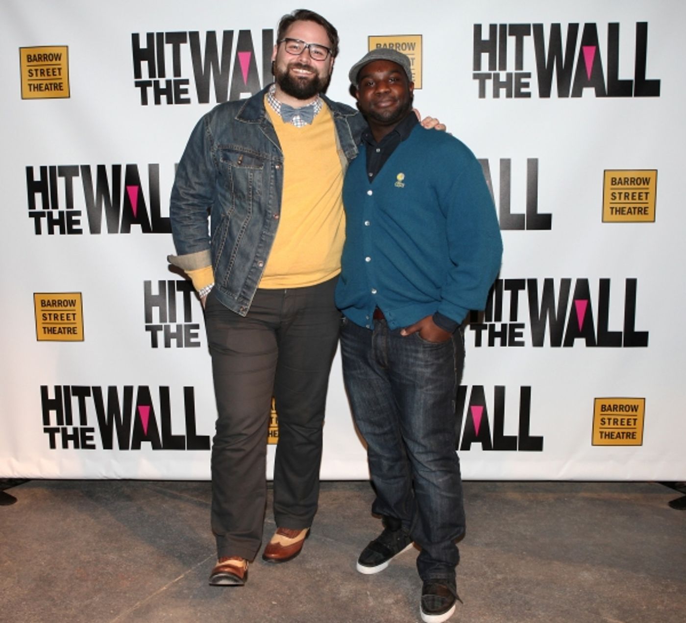 Photo Coverage: HIT THE WALL Company Meets the Press!  Image