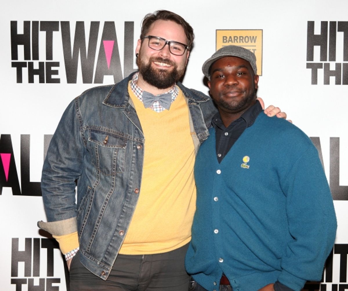Eric Hoff (Director), Ike Holter (Playwright)  at 