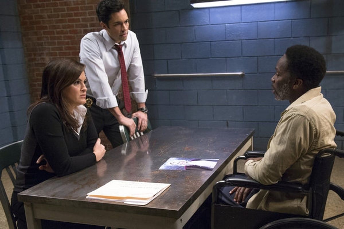 Mariska Hargitay, Danny Pino, Harold Perrineau  at 