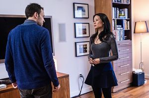 Jonny Lee Miller, Lucy Liu Photo