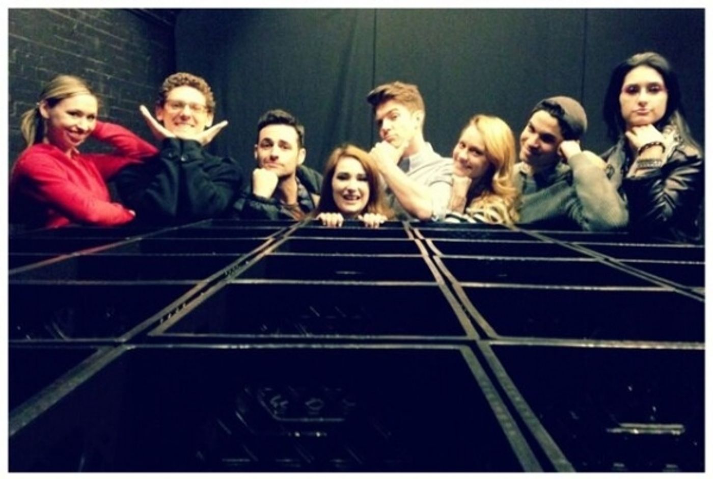 Photo Flash: Saturday Intermission Pics, Feb 2 - NEWSIES' Take on HBO's GIRLS, Max von Essen in GAY BRIDE OF FRANKENSTEIN and More!  Image