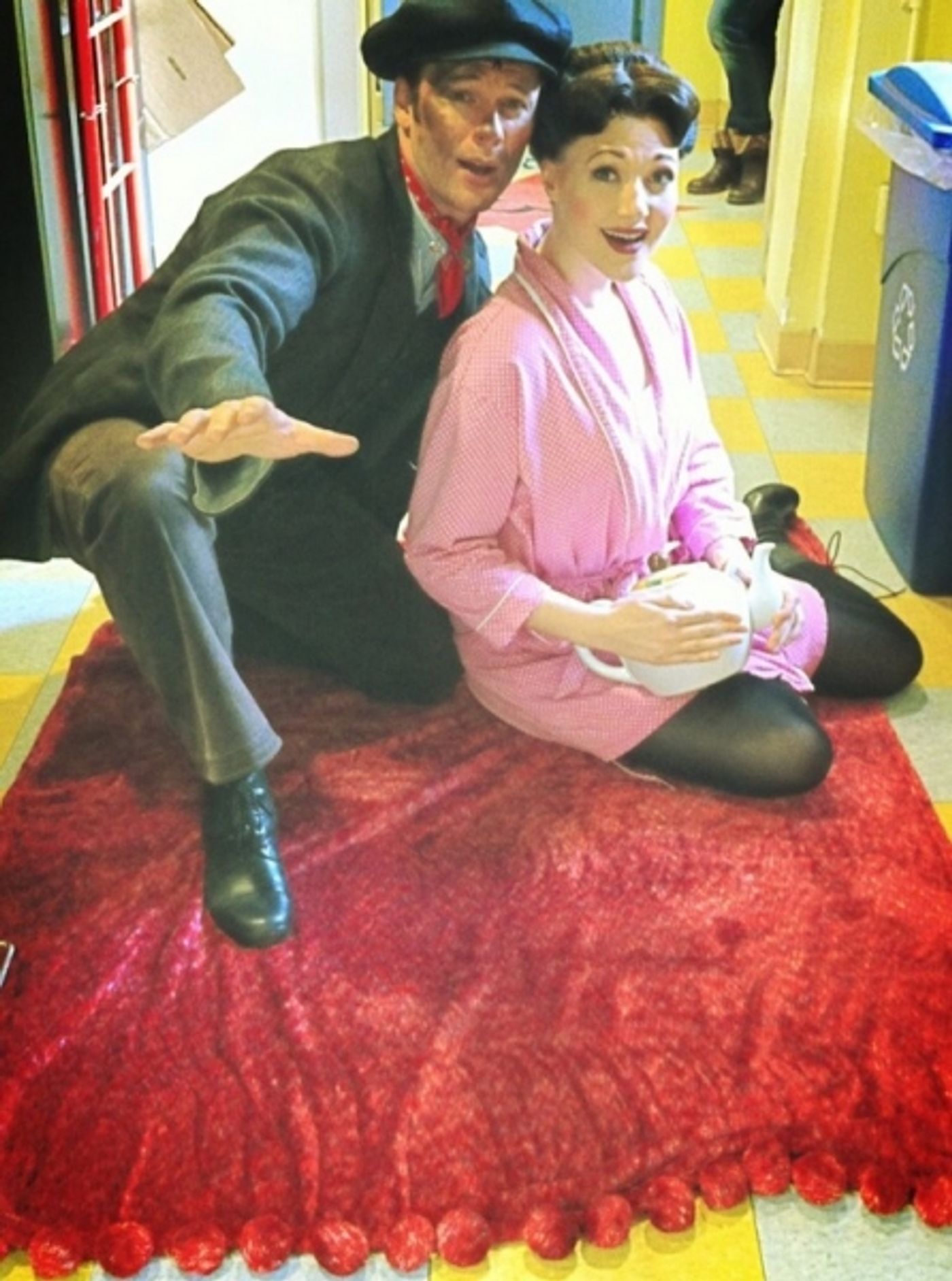 Photo Flash: Saturday Intermission Pics, Feb 2 - NEWSIES' Take on HBO's GIRLS, Max von Essen in GAY BRIDE OF FRANKENSTEIN and More!  Image