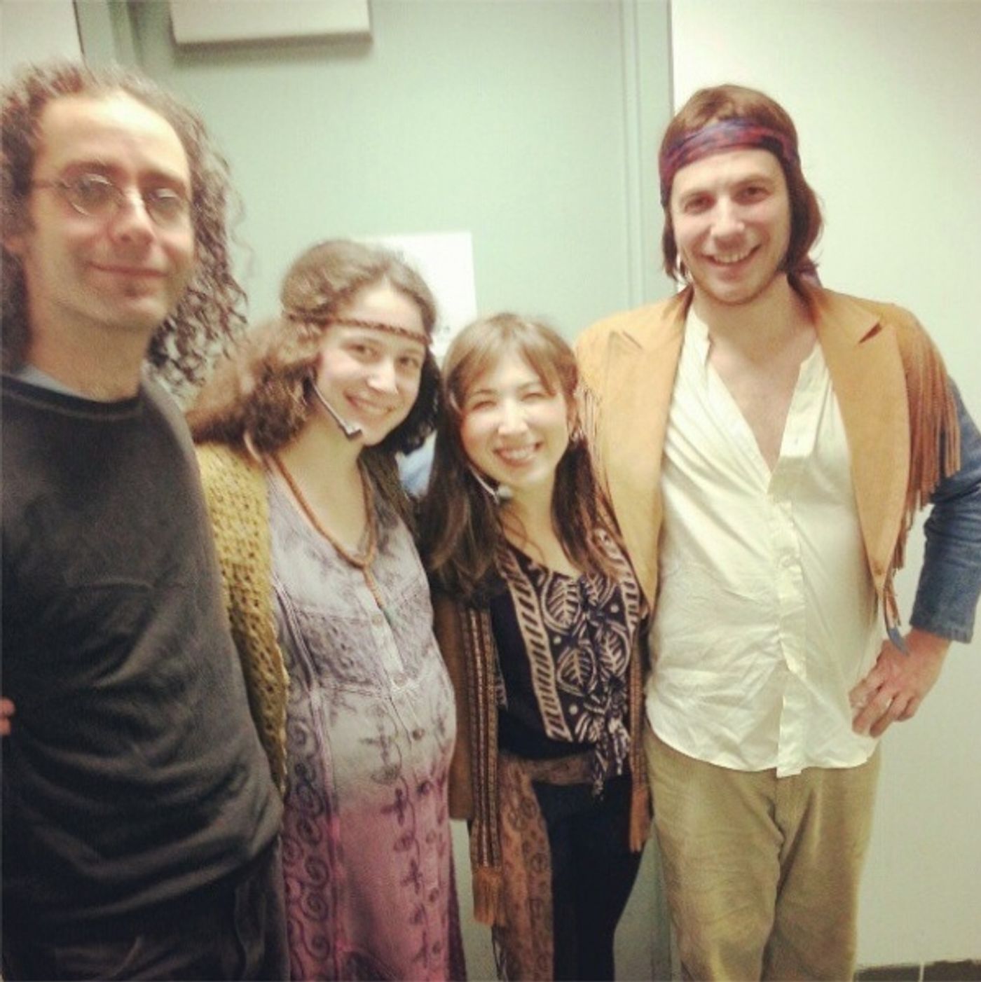 Photo Flash: Saturday Intermission Pics, Feb 2 - NEWSIES' Take on HBO's GIRLS, Max von Essen in GAY BRIDE OF FRANKENSTEIN and More!  Image