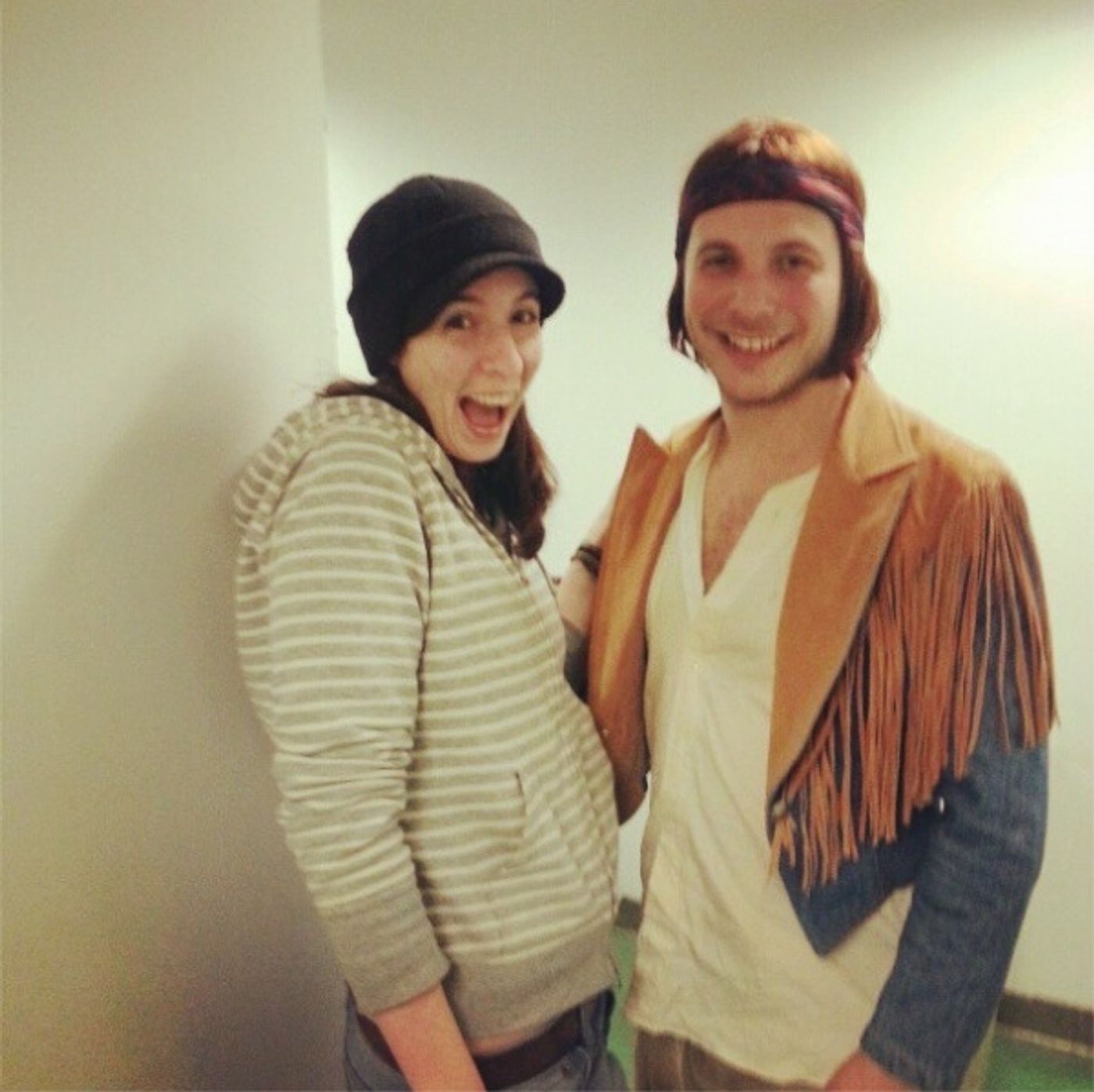 Photo Flash: Saturday Intermission Pics, Feb 2 - NEWSIES' Take on HBO's GIRLS, Max von Essen in GAY BRIDE OF FRANKENSTEIN and More!  Image