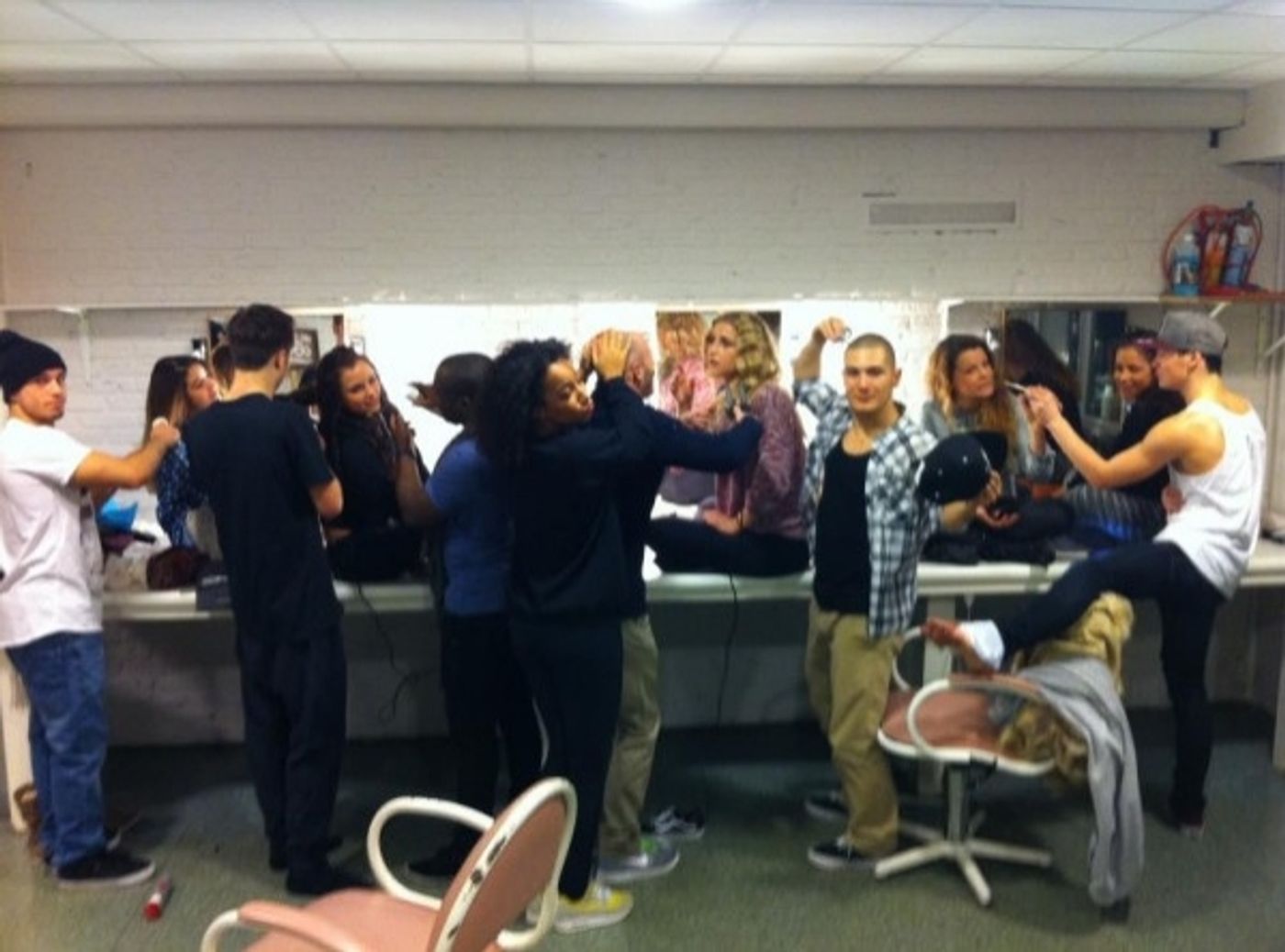 Photo Flash: Saturday Intermission Pics, Feb 2 - NEWSIES' Take on HBO's GIRLS, Max von Essen in GAY BRIDE OF FRANKENSTEIN and More!  Image