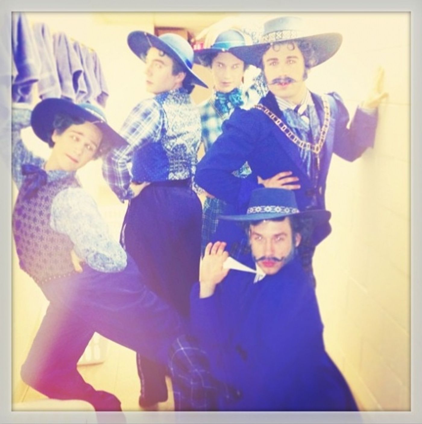 Photo Flash: Saturday Intermission Pics, Feb 2 - NEWSIES' Take on HBO's GIRLS, Max von Essen in GAY BRIDE OF FRANKENSTEIN and More!  Image