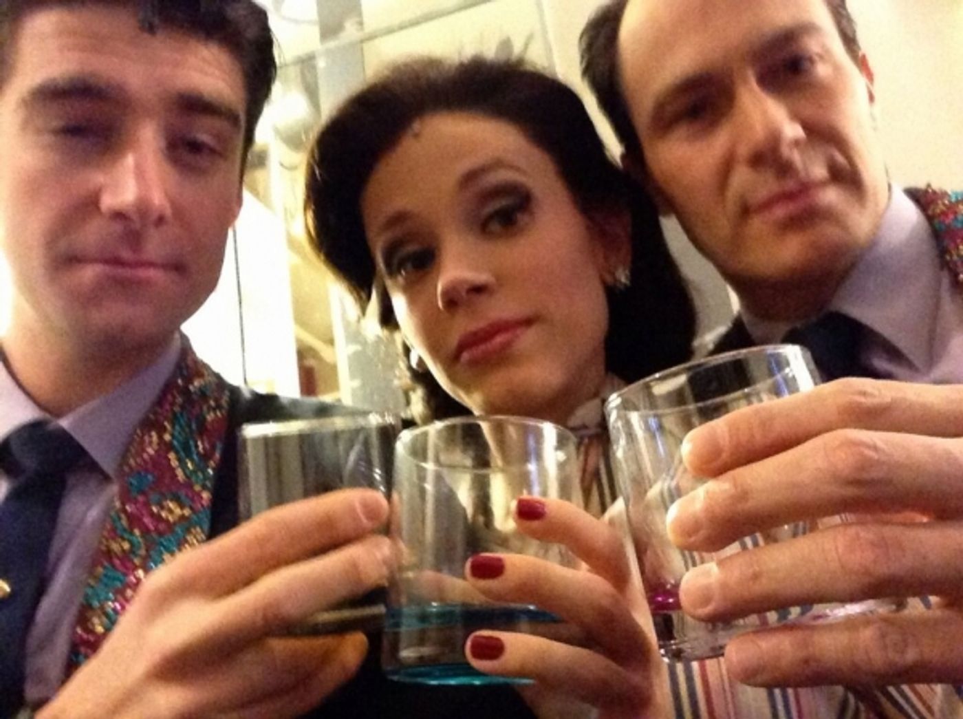 Photo Flash: Saturday Intermission Pics, Feb 2 - NEWSIES' Take on HBO's GIRLS, Max von Essen in GAY BRIDE OF FRANKENSTEIN and More!  Image