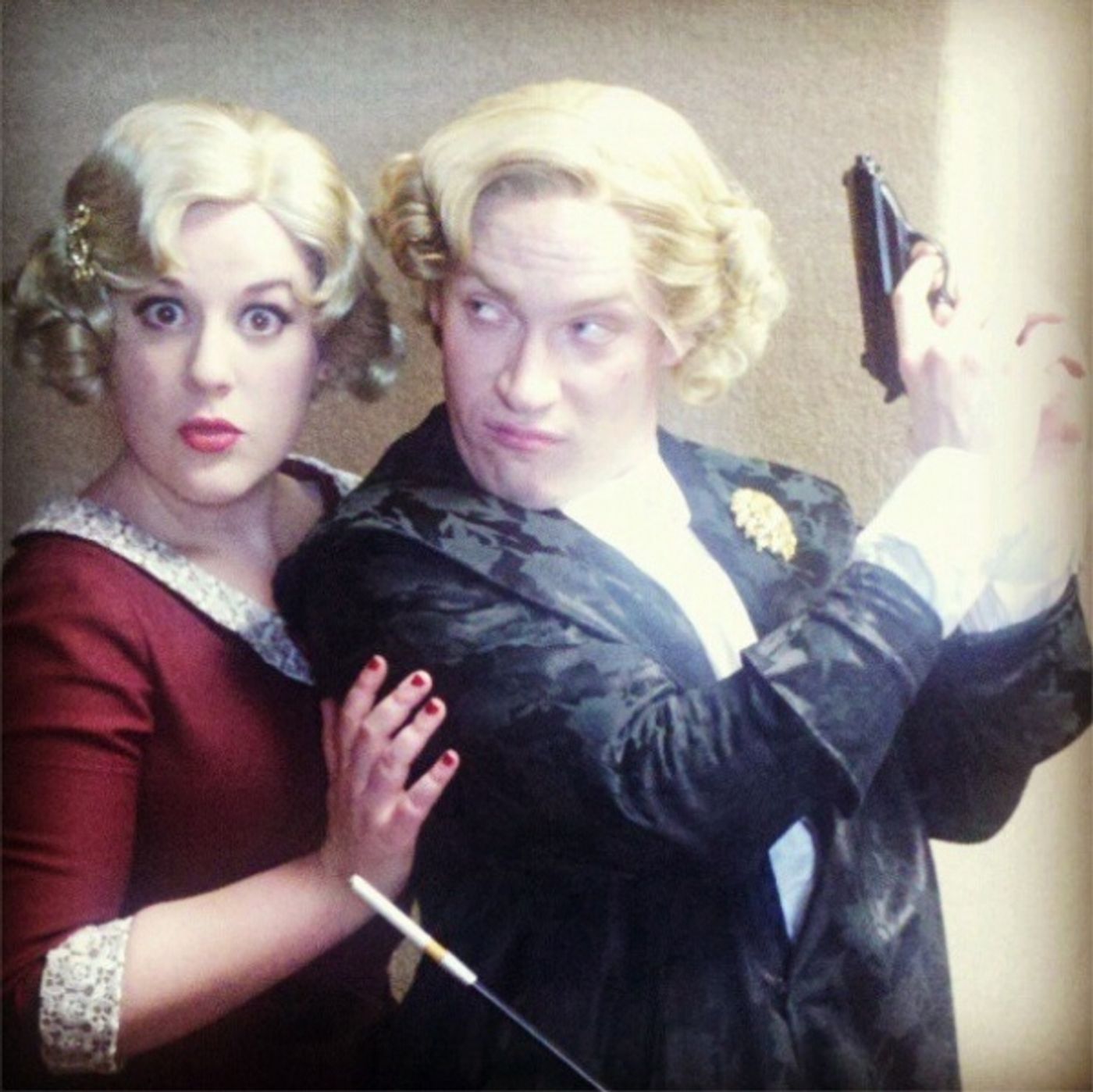 Photo Flash: Saturday Intermission Pics, Feb 2 - NEWSIES' Take on HBO's GIRLS, Max von Essen in GAY BRIDE OF FRANKENSTEIN and More!  Image