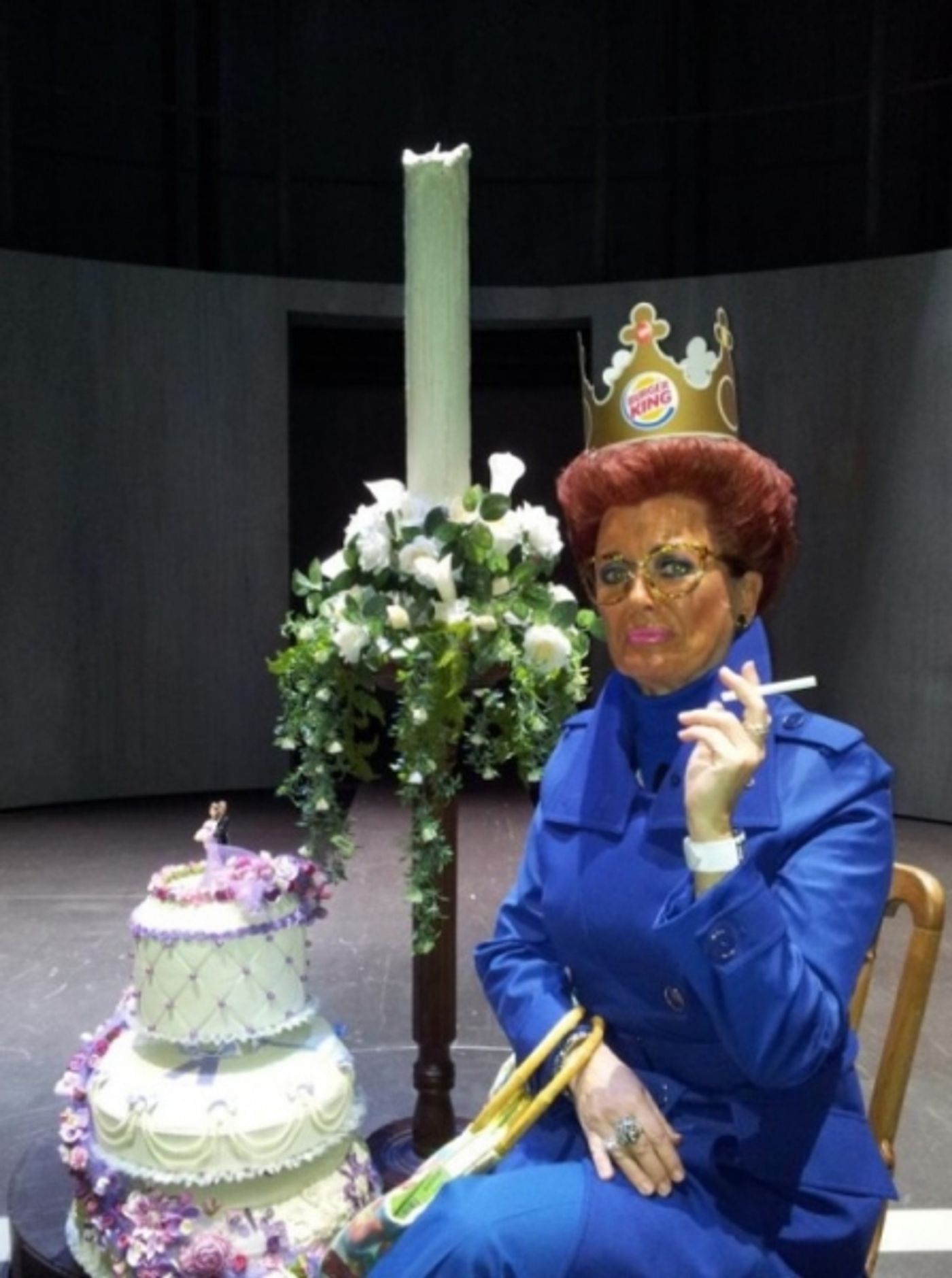 Photo Flash: Saturday Intermission Pics, Feb 2 - NEWSIES' Take on HBO's GIRLS, Max von Essen in GAY BRIDE OF FRANKENSTEIN and More!  Image