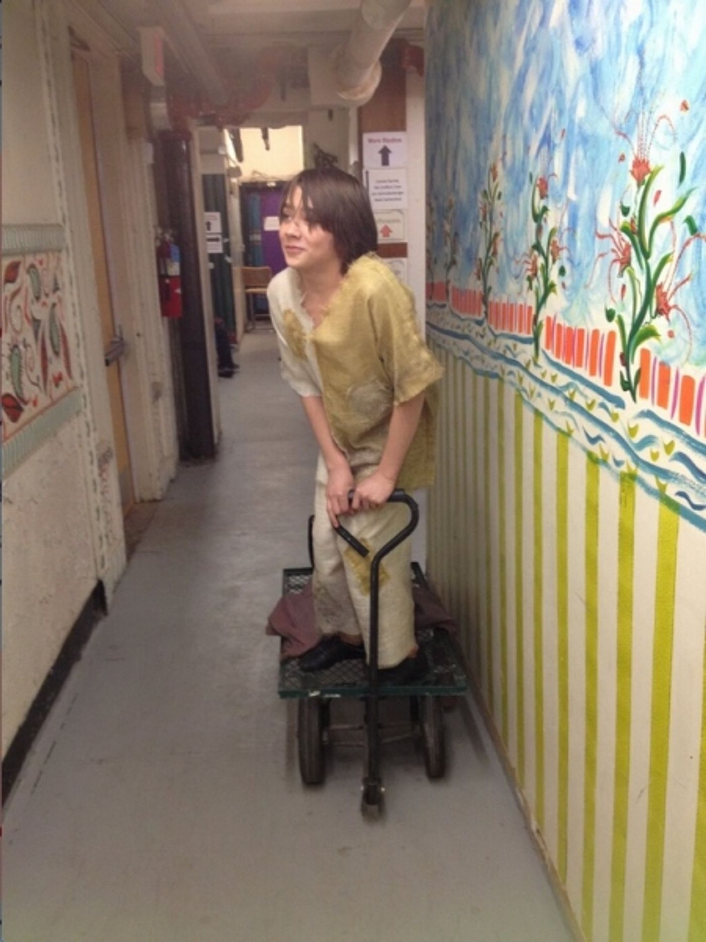 Photo Flash: Saturday Intermission Pics, Feb 2 - NEWSIES' Take on HBO's GIRLS, Max von Essen in GAY BRIDE OF FRANKENSTEIN and More!  Image