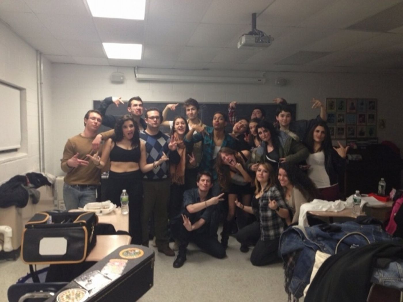 Photo Flash: Saturday Intermission Pics, Feb 2 - NEWSIES' Take on HBO's GIRLS, Max von Essen in GAY BRIDE OF FRANKENSTEIN and More!  Image