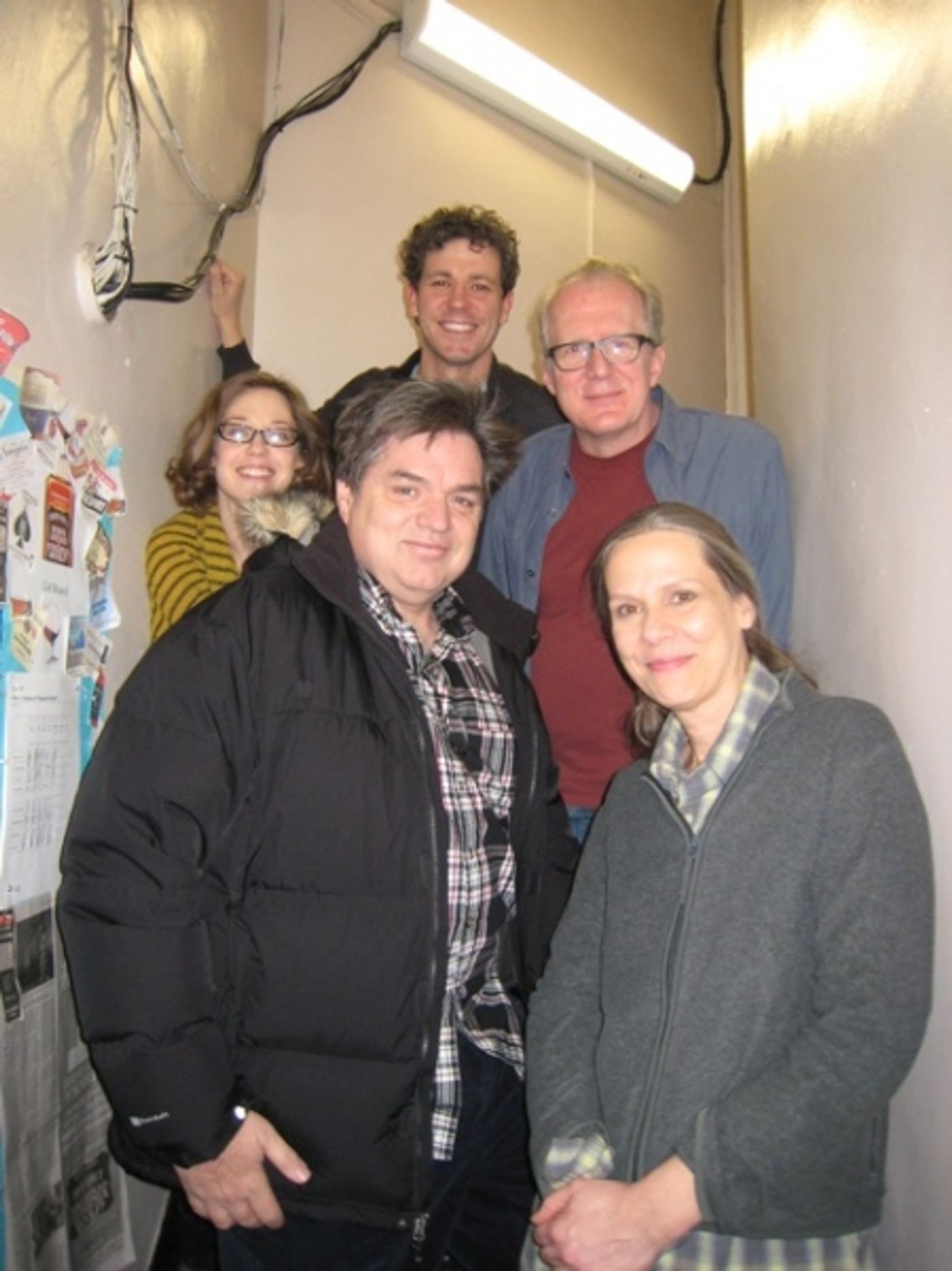 Photo Flash: Oliver Platt Visits WHO'S AFRAID OF VIRGINIA WOOLF?  Image