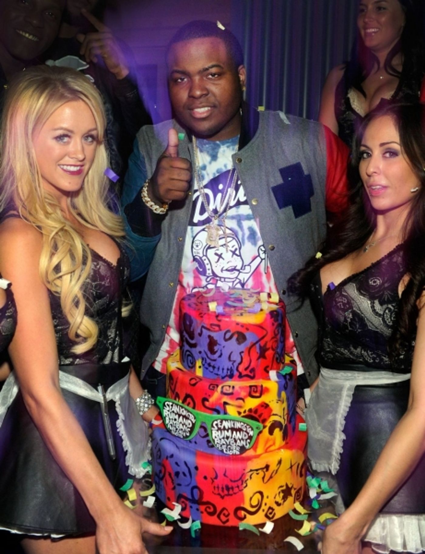 Photo Flash: Sean Kingston's Birthday Celebration at Chateau Nightclub & Gardens in Las Vegas  Image