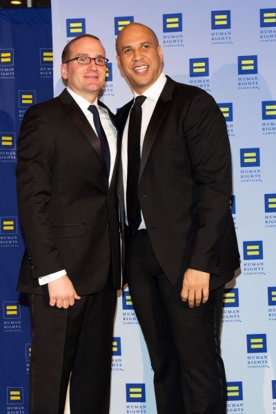 Chad Griffin, Cory Booker
 Photo