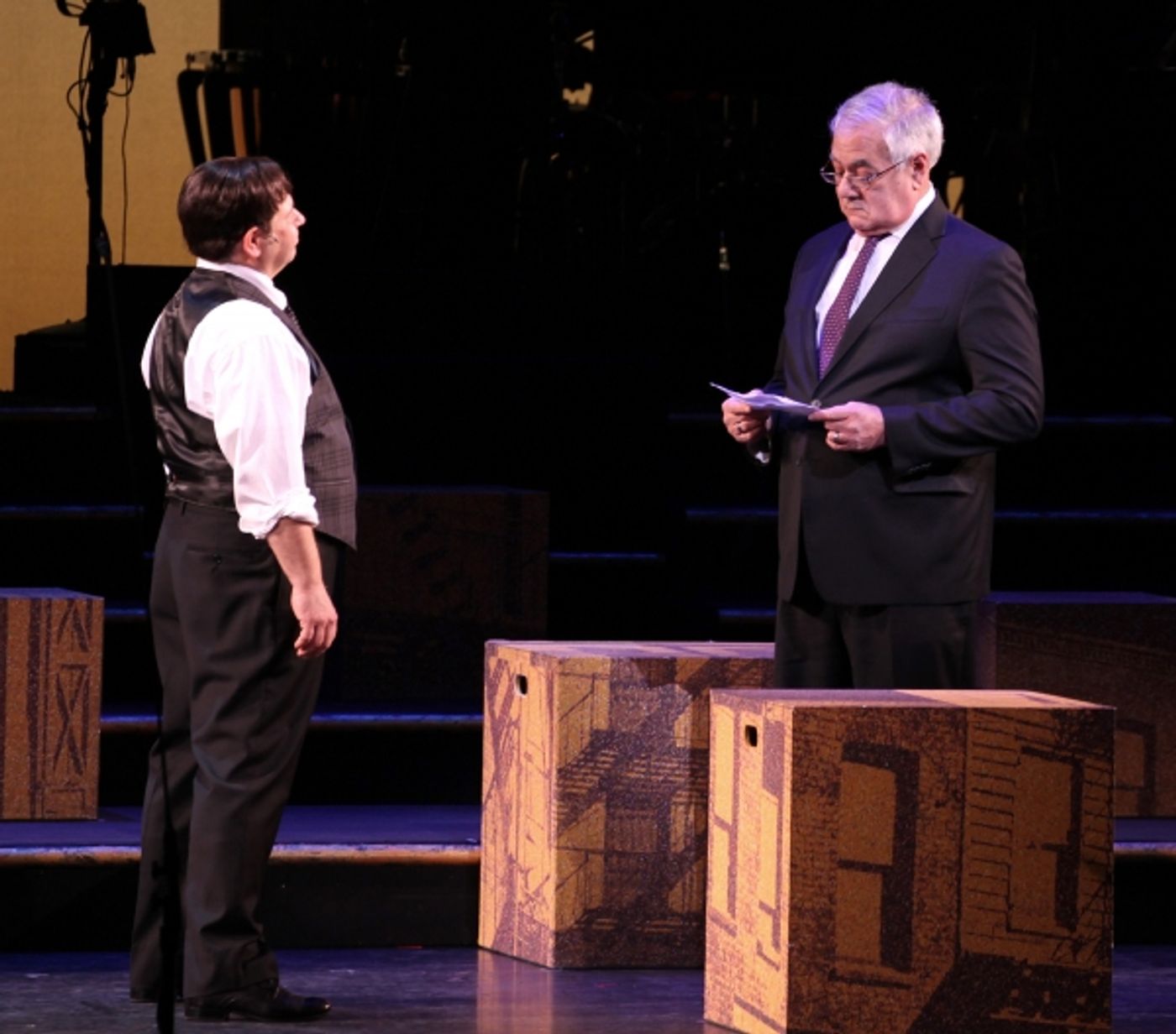 Photo Coverage: Former Congressman Barney Frank Makes Stage Debut in FIORELLO!  Image