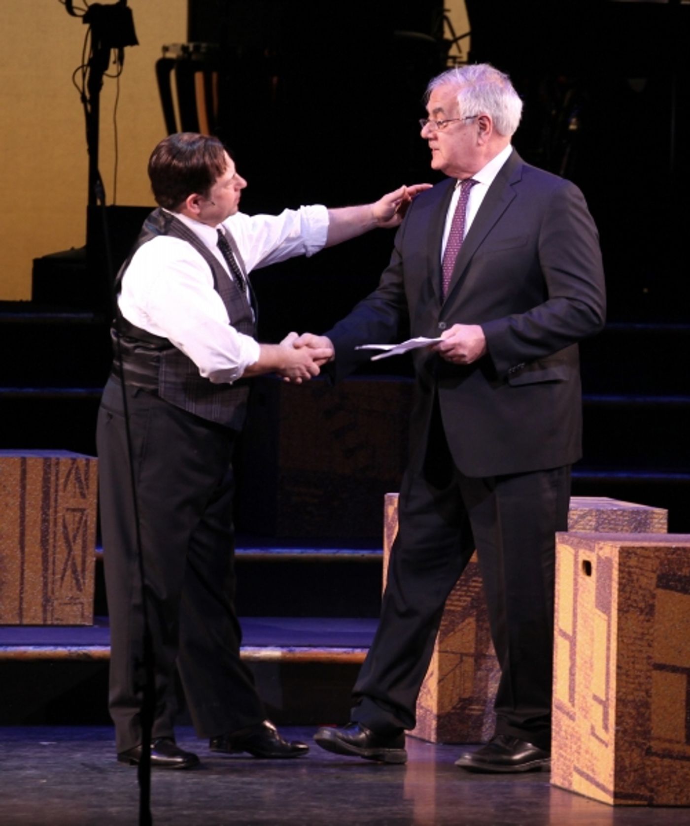 Photo Coverage: Former Congressman Barney Frank Makes Stage Debut in FIORELLO!  Image