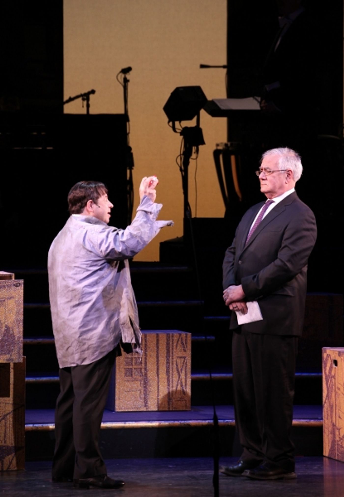 Photo Coverage: Former Congressman Barney Frank Makes Stage Debut in FIORELLO!  Image