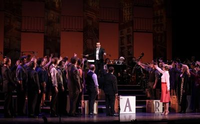 Rob Berman & Ensemble Cast Photo