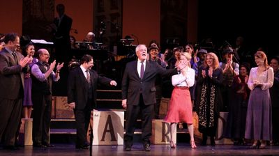 Shuler Hensley, Danny Rutigliano, Barney Frank, Emily Skinner, Erin Dilly, Kate Baldw Photo