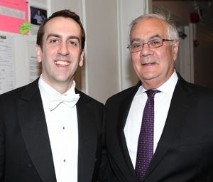 Rob Berman with Barney Frank @ BroadwayWorld Rob Berman with Barney Frank Photo