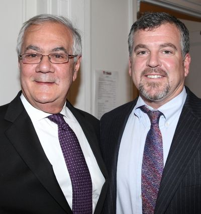 Barney Frank & husband Jim Ready Photo