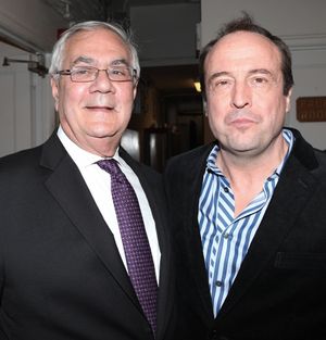 Barney Frank & Director Gary Griffin @ BroadwayWorld Barney Frank & Director Gary Griffin Photo