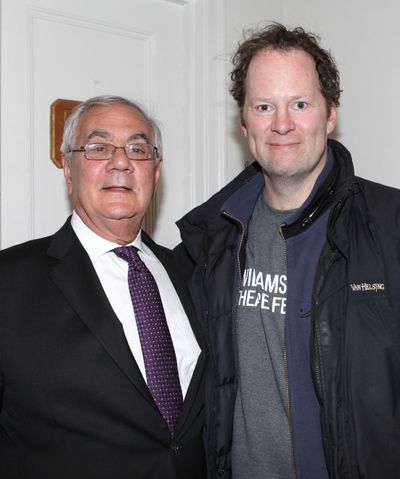 Shuler Hensley with Barney Frank Photo