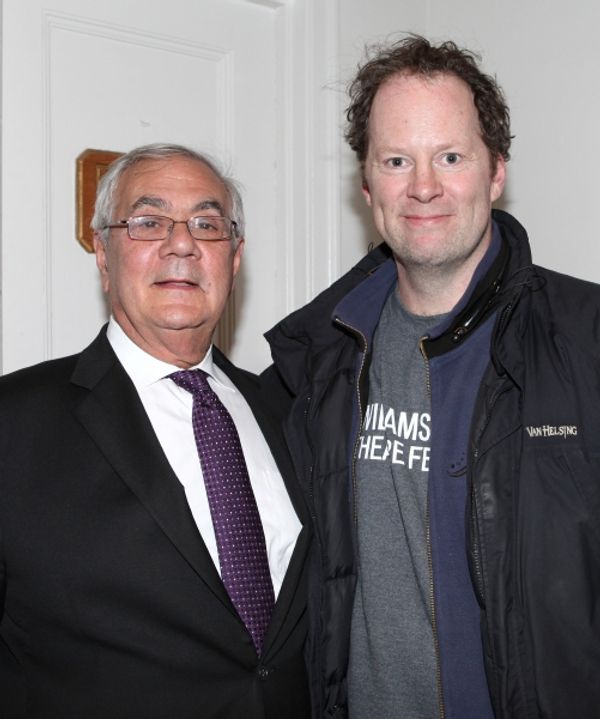 Shuler Hensley with Barney Frank Photo