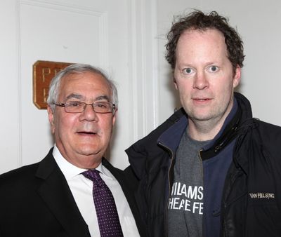 Shuler Hensley with Barney Frank Photo