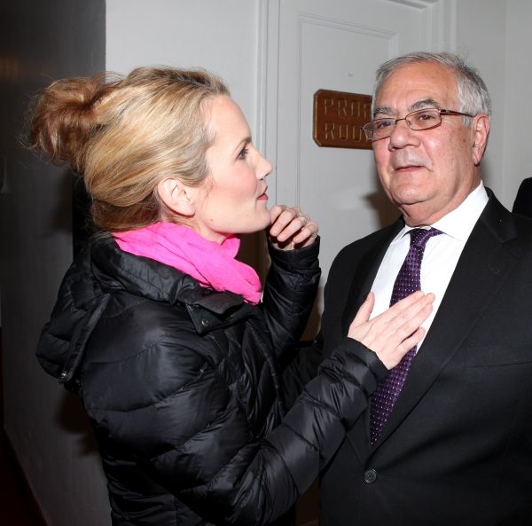 Erin Dilly with Barney Frank Photo