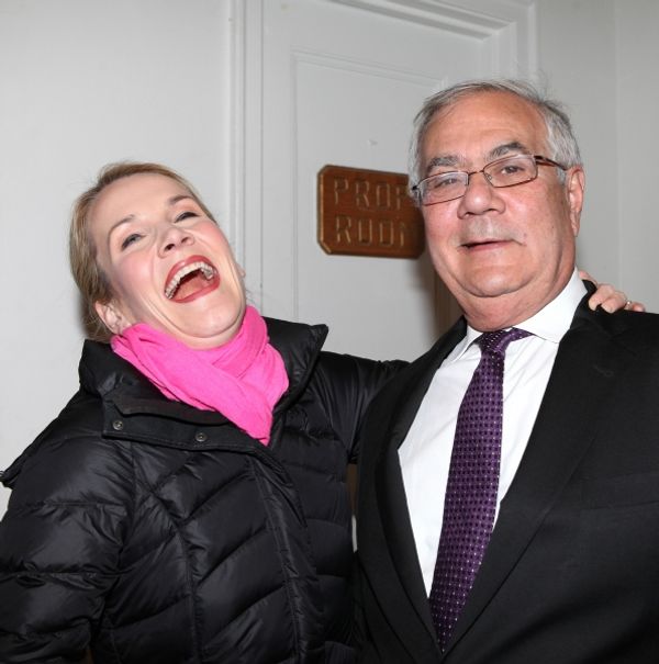 Erin Dilly with Barney Frank Photo