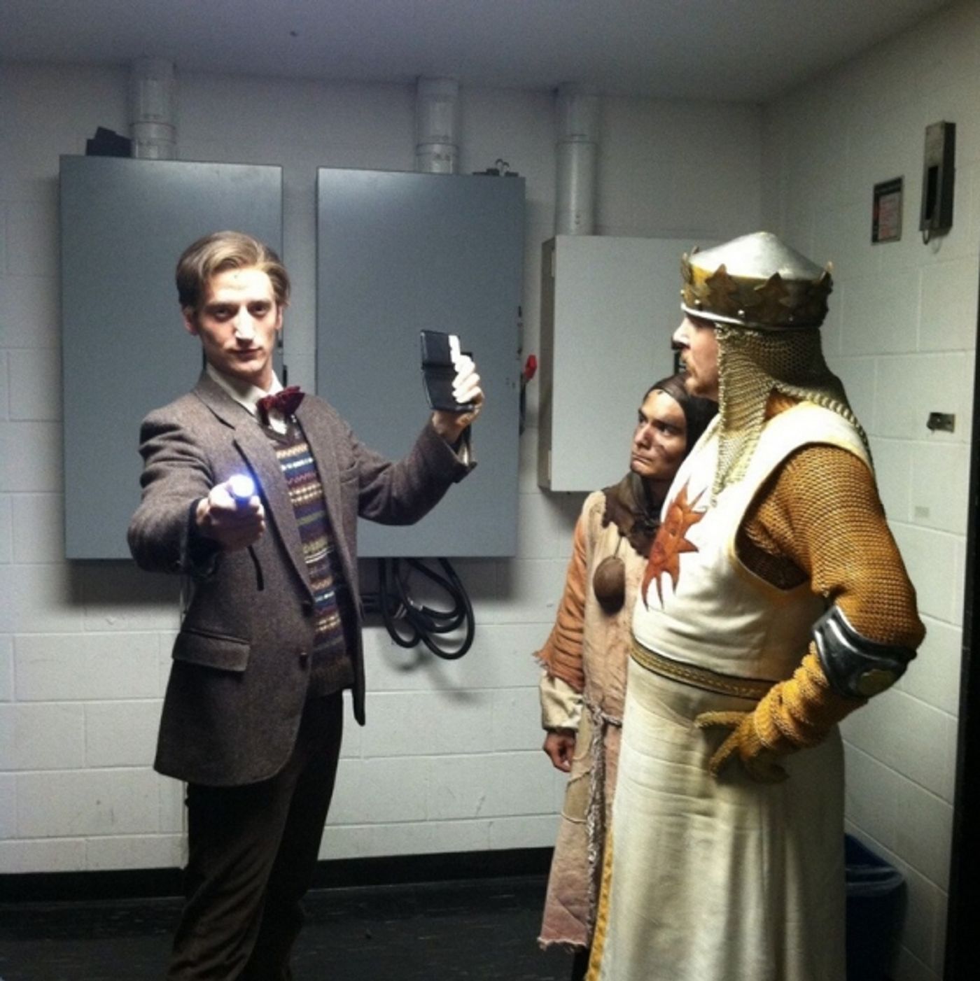 Photo Flash: Saturday Intermission Pics, Feb 2, Part 2 - CINDERELLA's Stepsisters, MORMON Wigs, HAIR & More!  Image