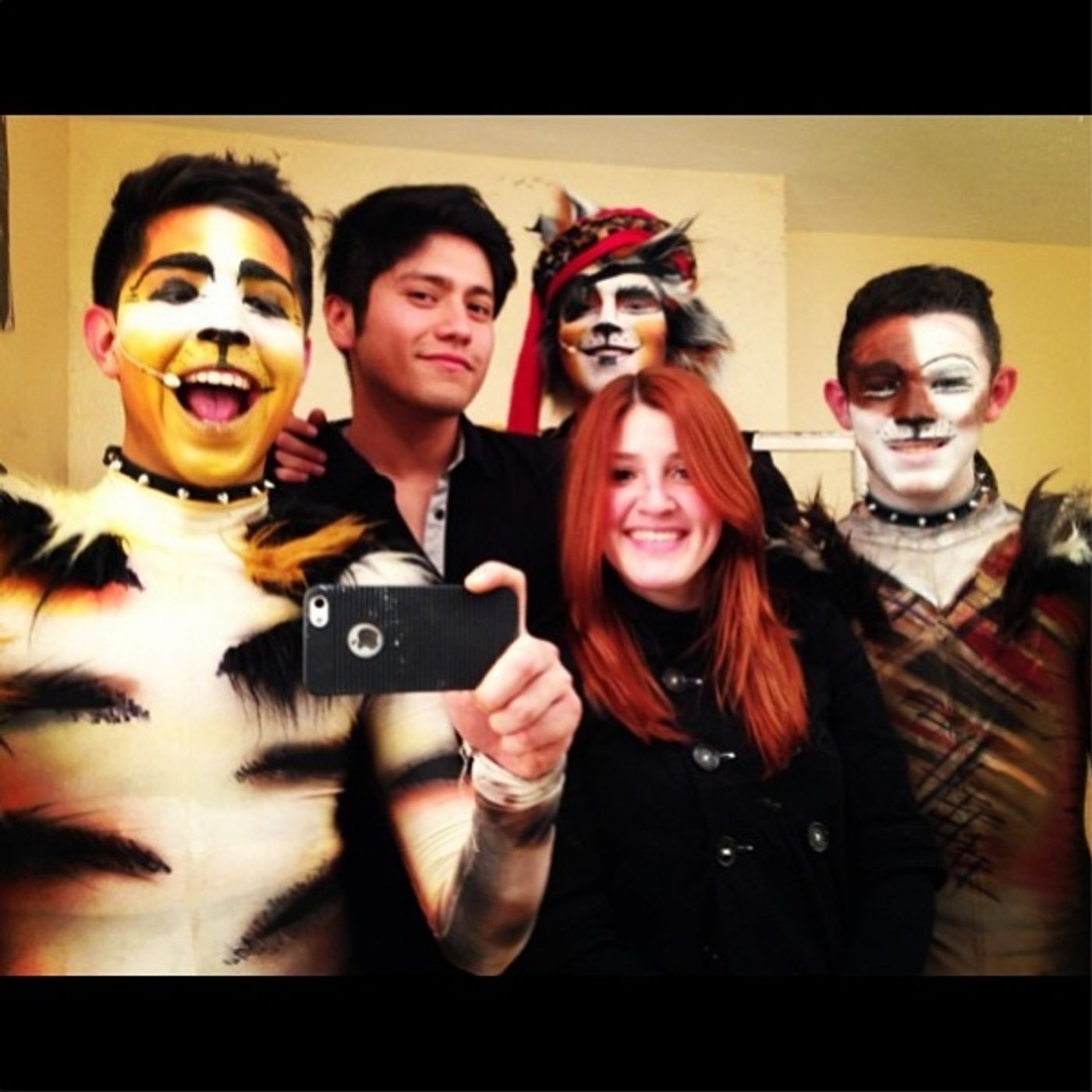 Photo Flash: Saturday Intermission Pics, Feb 2, Part 2 - CINDERELLA's Stepsisters, MORMON Wigs, HAIR & More!  Image