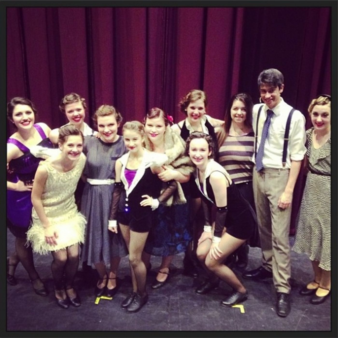 Photo Flash: Saturday Intermission Pics, Feb 2, Part 2 - CINDERELLA's Stepsisters, MORMON Wigs, HAIR & More!  Image