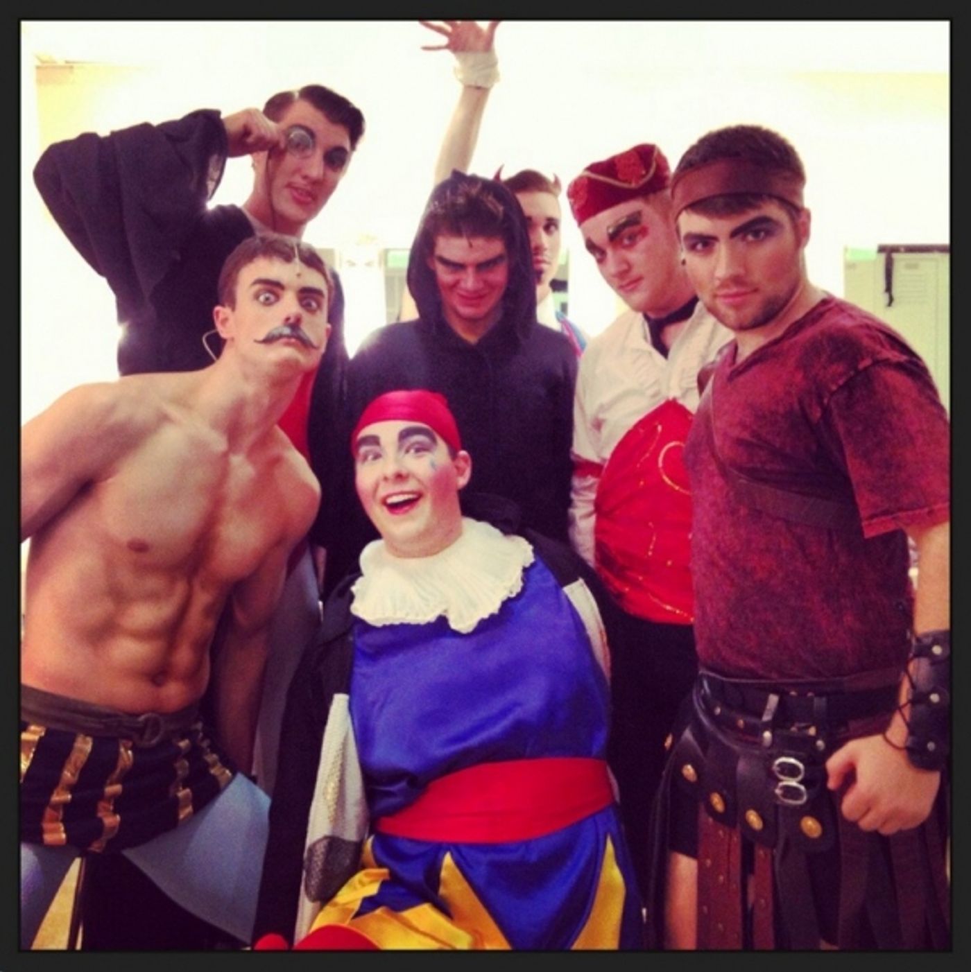 Photo Flash: Saturday Intermission Pics, Feb 2, Part 2 - CINDERELLA's Stepsisters, MORMON Wigs, HAIR & More!  Image