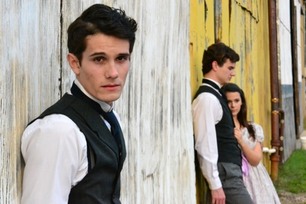 Rico LeBron as Moritz, Nick Jones as Melchior, and Collean Gallagher as Wendla at 