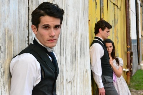 Rico LeBron as Moritz, Nick Jones as Melchior, and Collean Gallagher as Wendla Photo