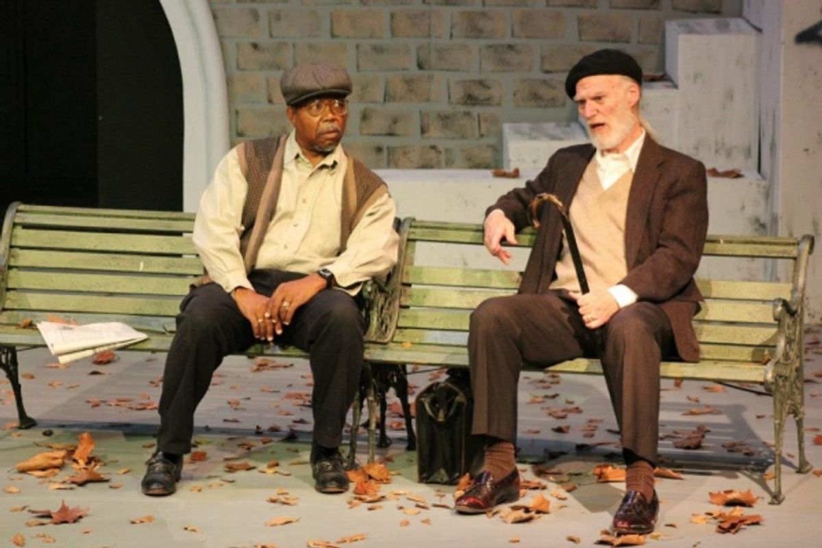 Midge (Sedric Willis) and Nat (John Stevens). at 