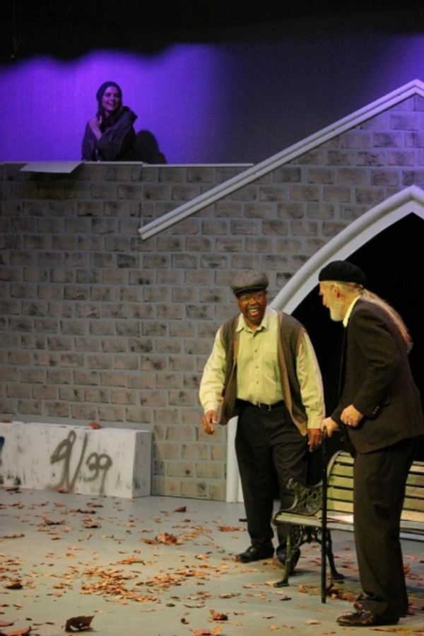 Laurie (Megan Nix), Midge (Sedric Willis), and Nat (John Stevens). Photo