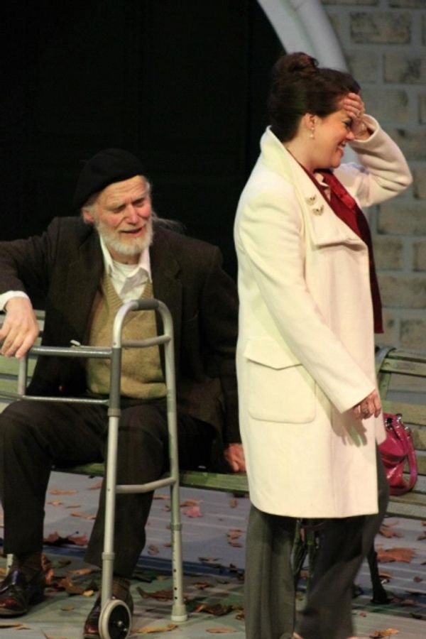 Nat (John Stevens) and Clara (LeeAnne Denny). Photo