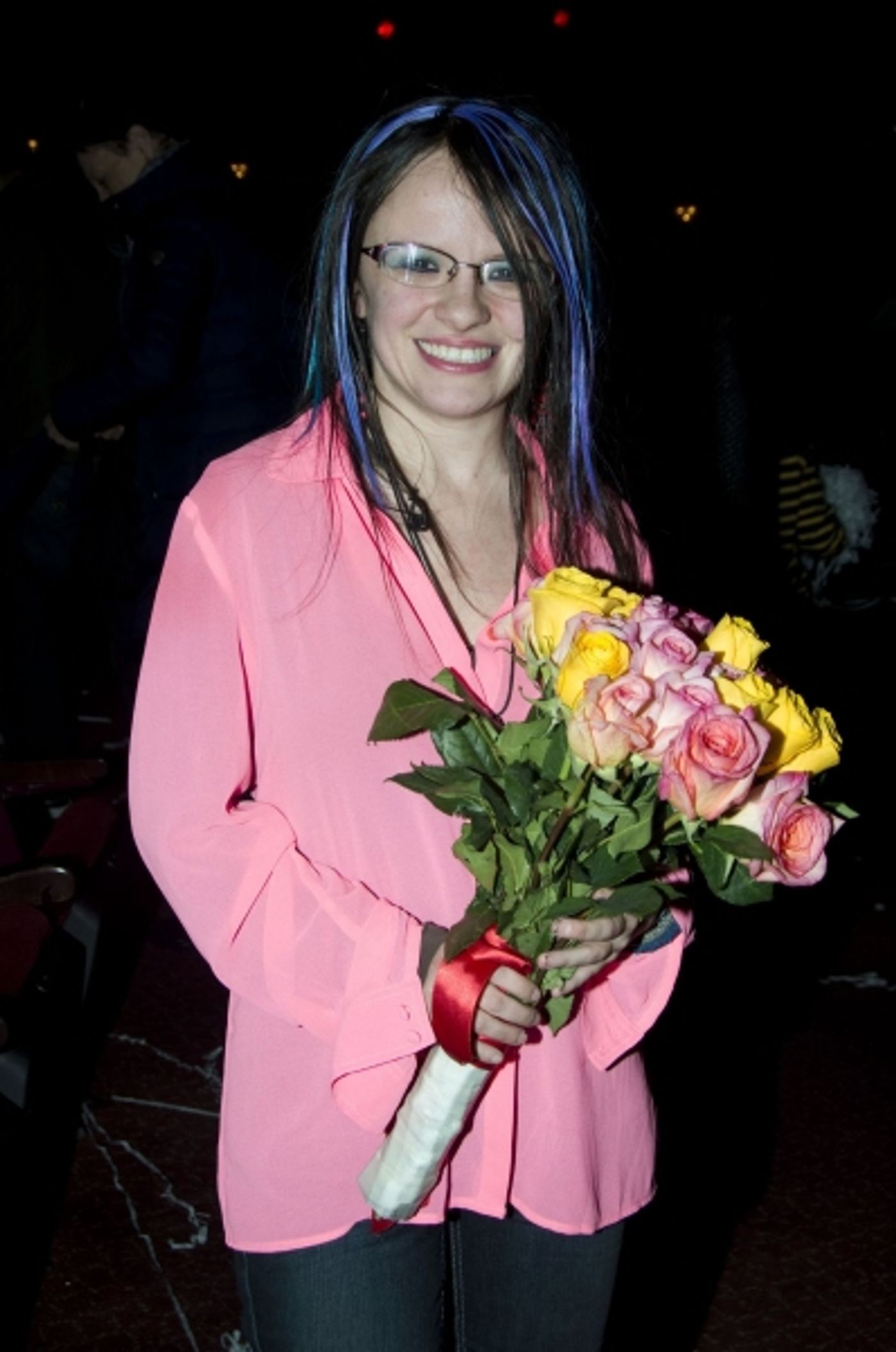 Photo Flash: SPIDER-MAN Cast Celebrates Super-Fan Christine Antosca  Image