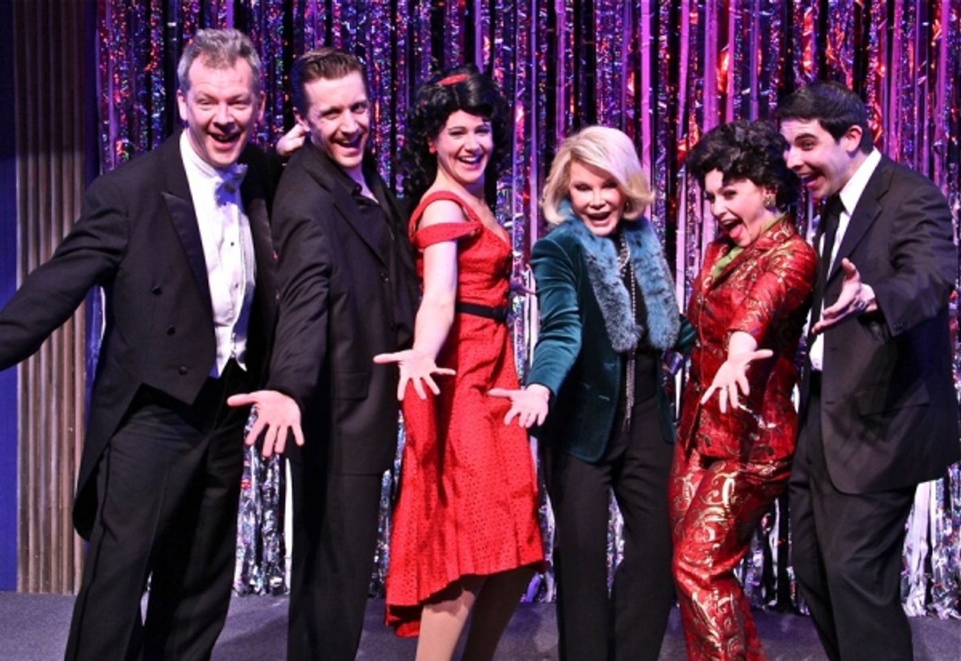 Photo Flash: Joan Rivers Visits FORBIDDEN BROADWAY!  Image
